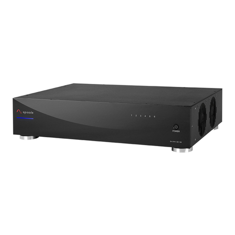 Episode DYNAMIC Series installation manual
