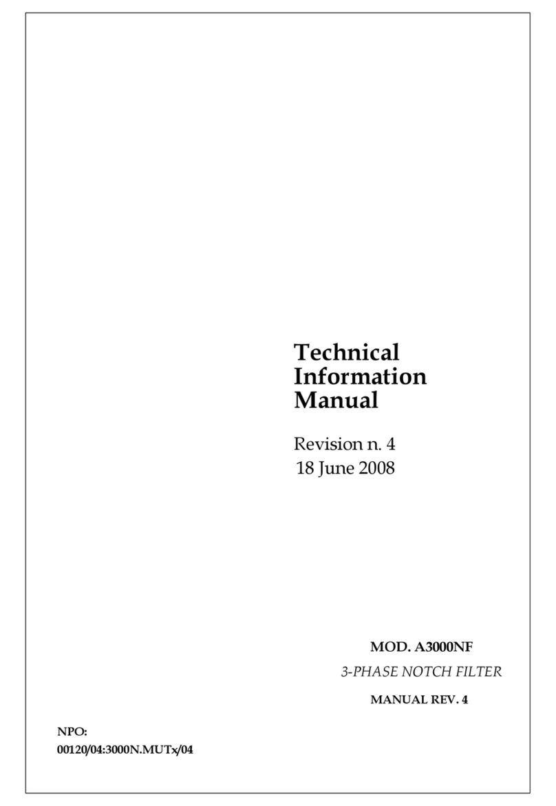 Caen A3000NF Technical information manual