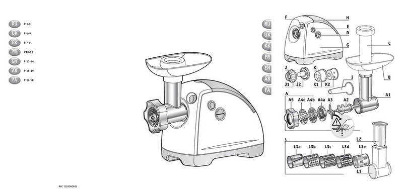 Moulinex ME6051 quick guide