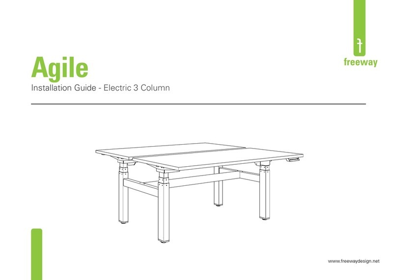 FREEWAY Agile Electric 3 Column installation guide FREEWAY Agile Electric 3 Column installation guide