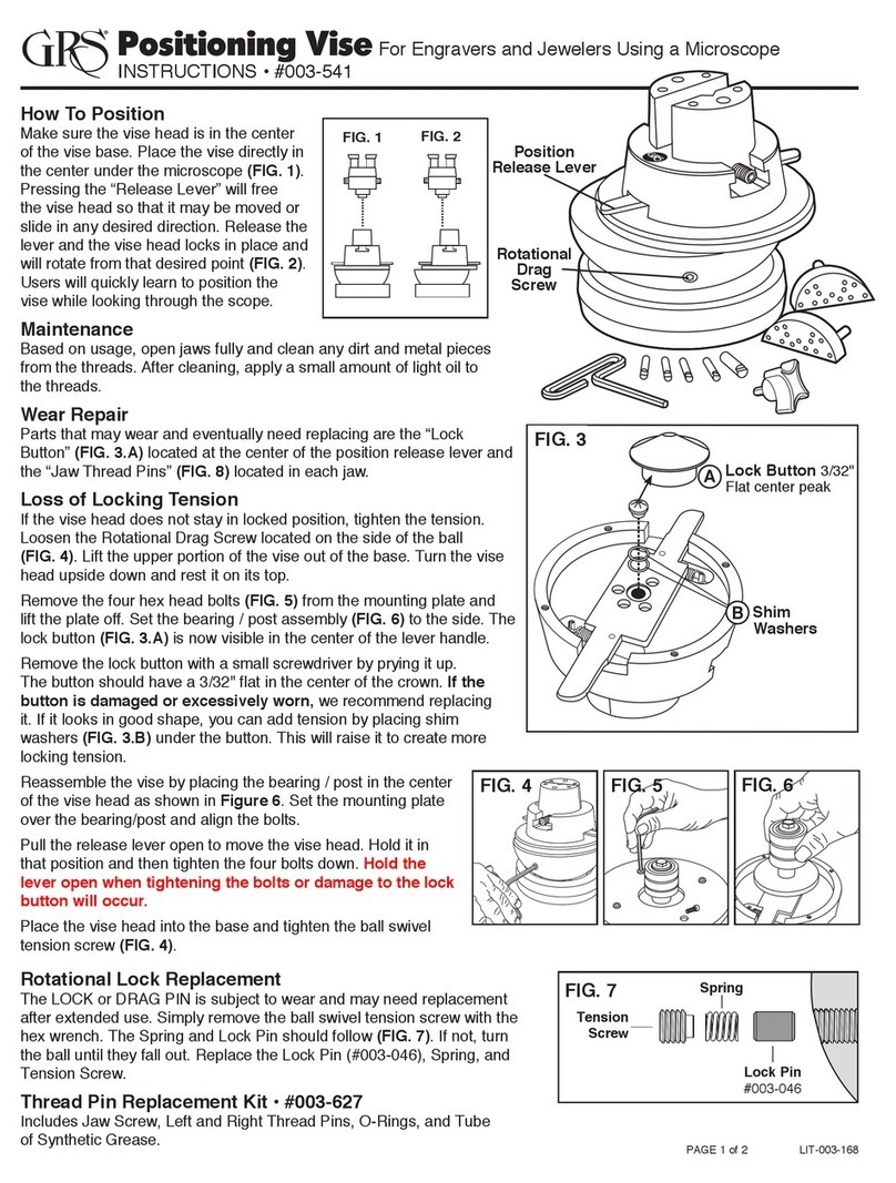 GRS 003-541 User manual