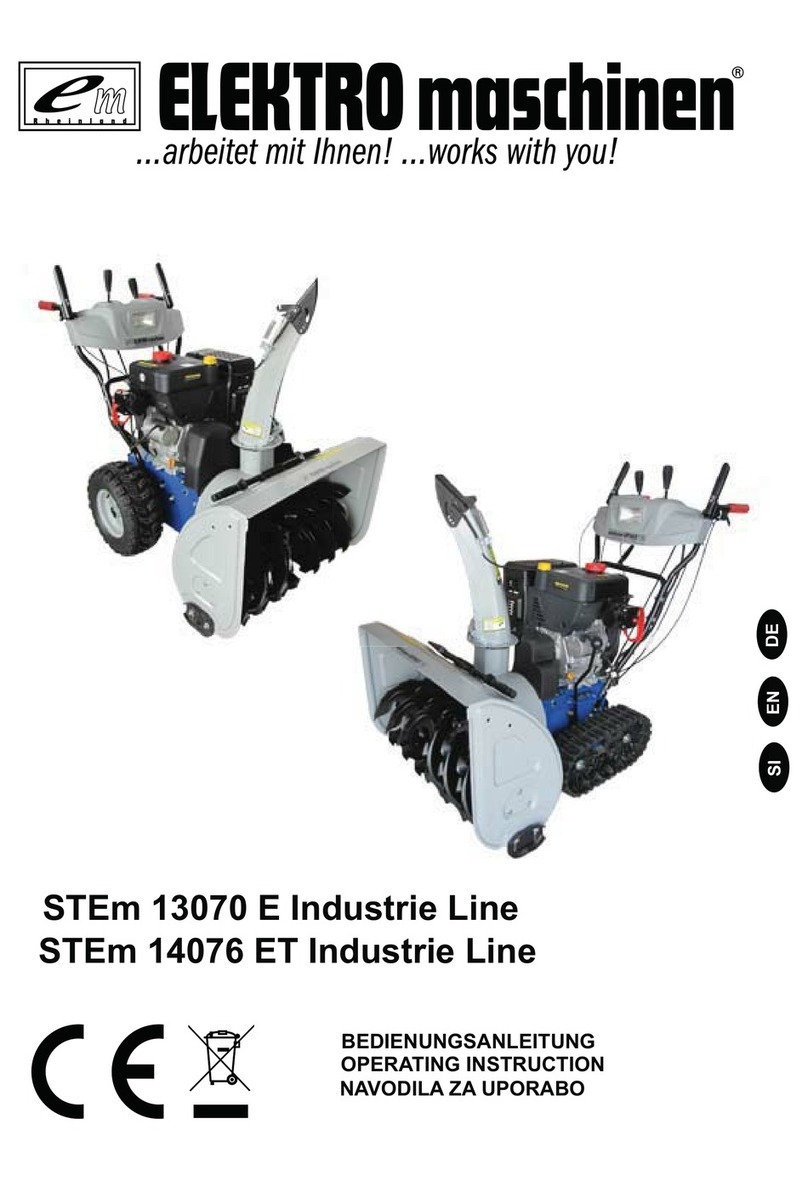 Elektro Maschinen STEm 13070 E Industrie Line Operating	 instruction