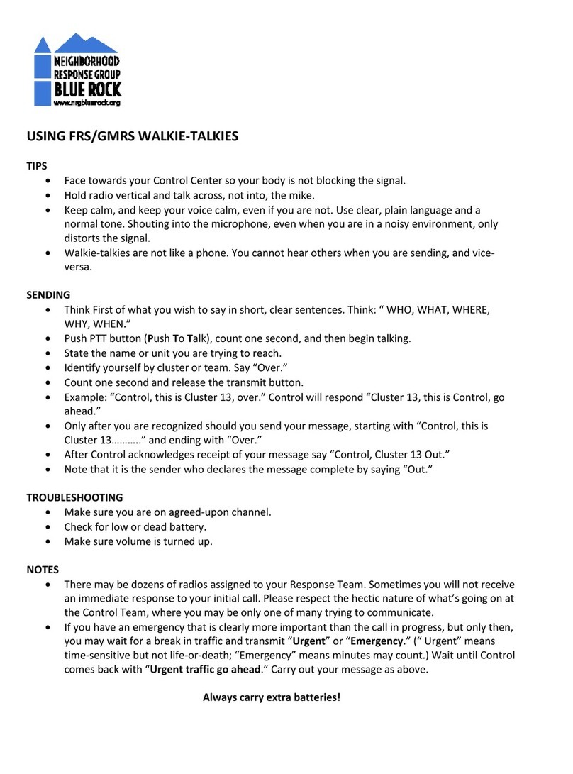 Motorola Talkabout MJ270R Guide