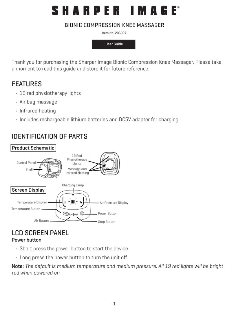 Sharper Image 206927 User manual
