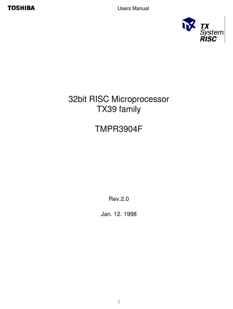 Toshiba TX39 Series User manual