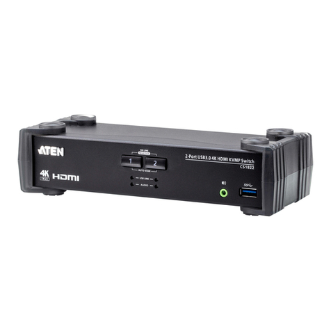 ATEN KVMP CS1822 User manual