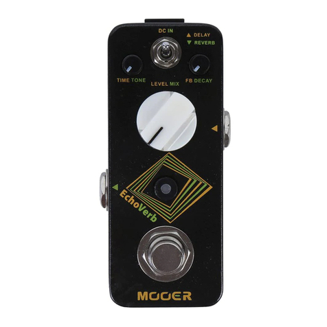 Mooer Micro Series owner's manual