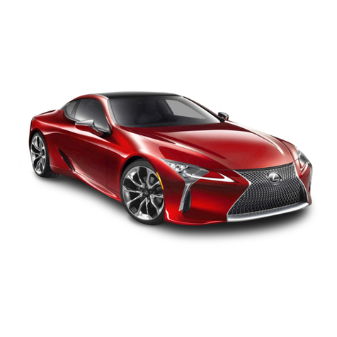 Lexus LC 500 User manual Lexus LC 500 User manual
