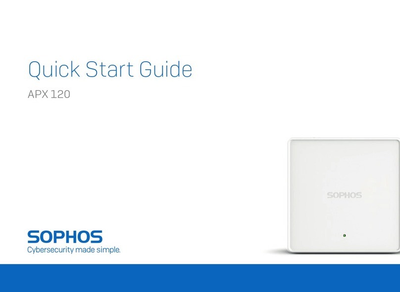 Sophos APX 120 User manual Sophos APX 120 User manual
