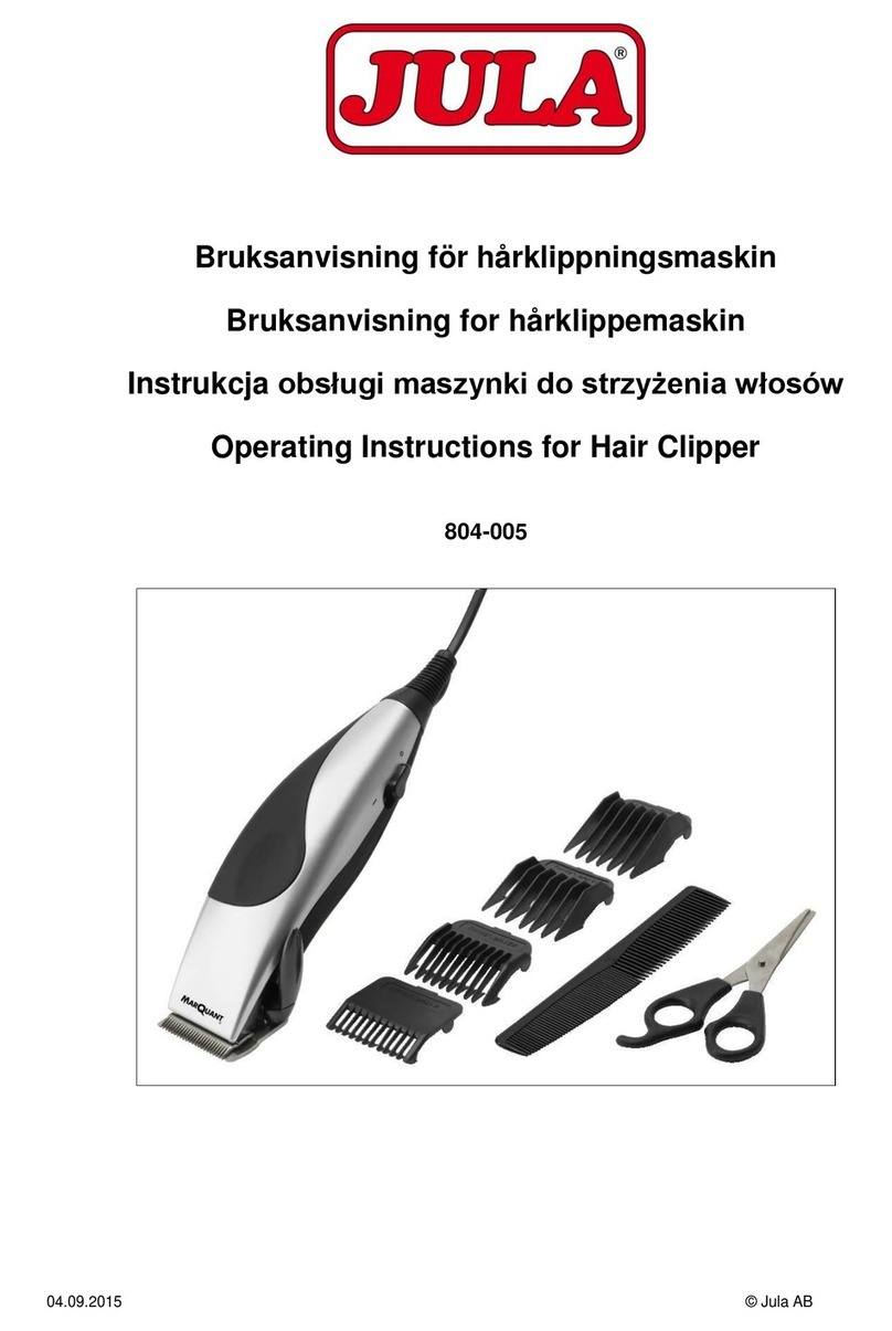 Jula 804-005 operating instructions