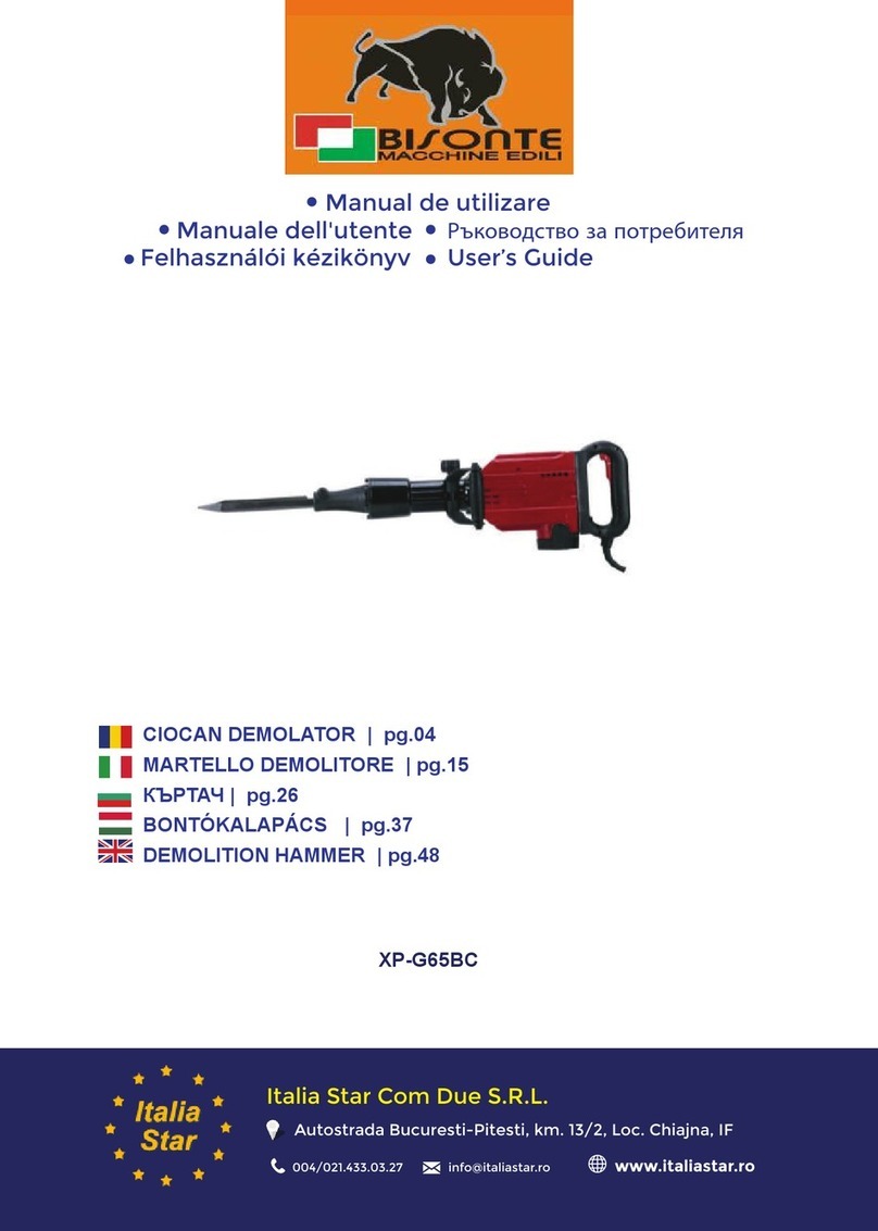 Bisonte XP-G65BC user guide
