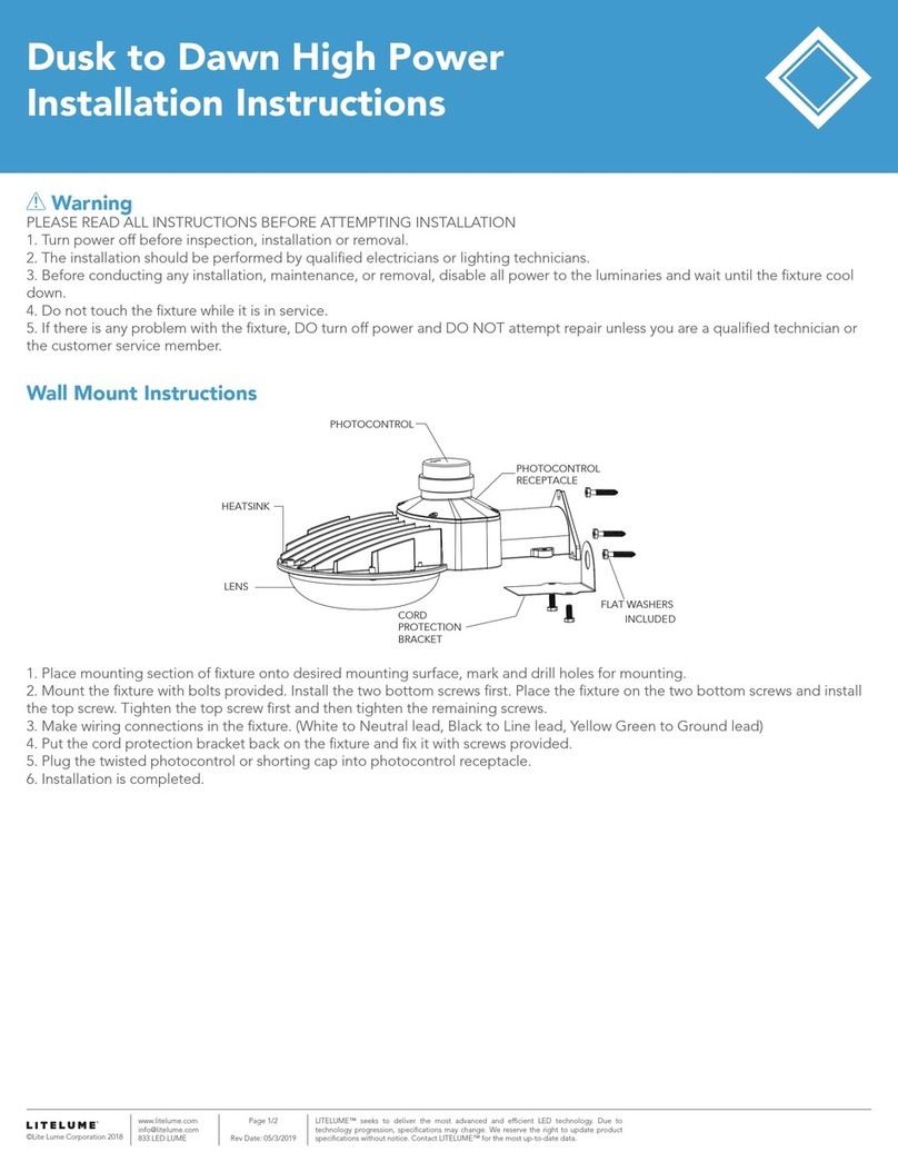 Litelume Dusk to Dawn High Power installation instructions