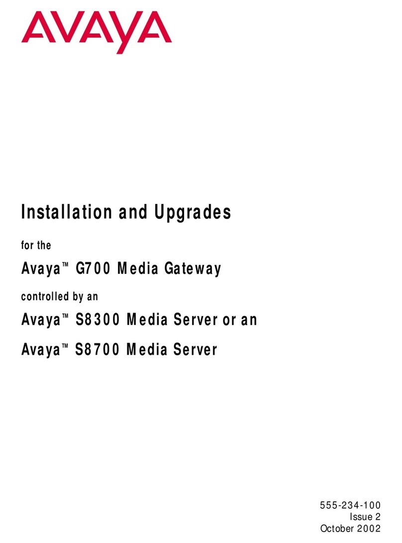 Avaya G700 Installation and upgrades