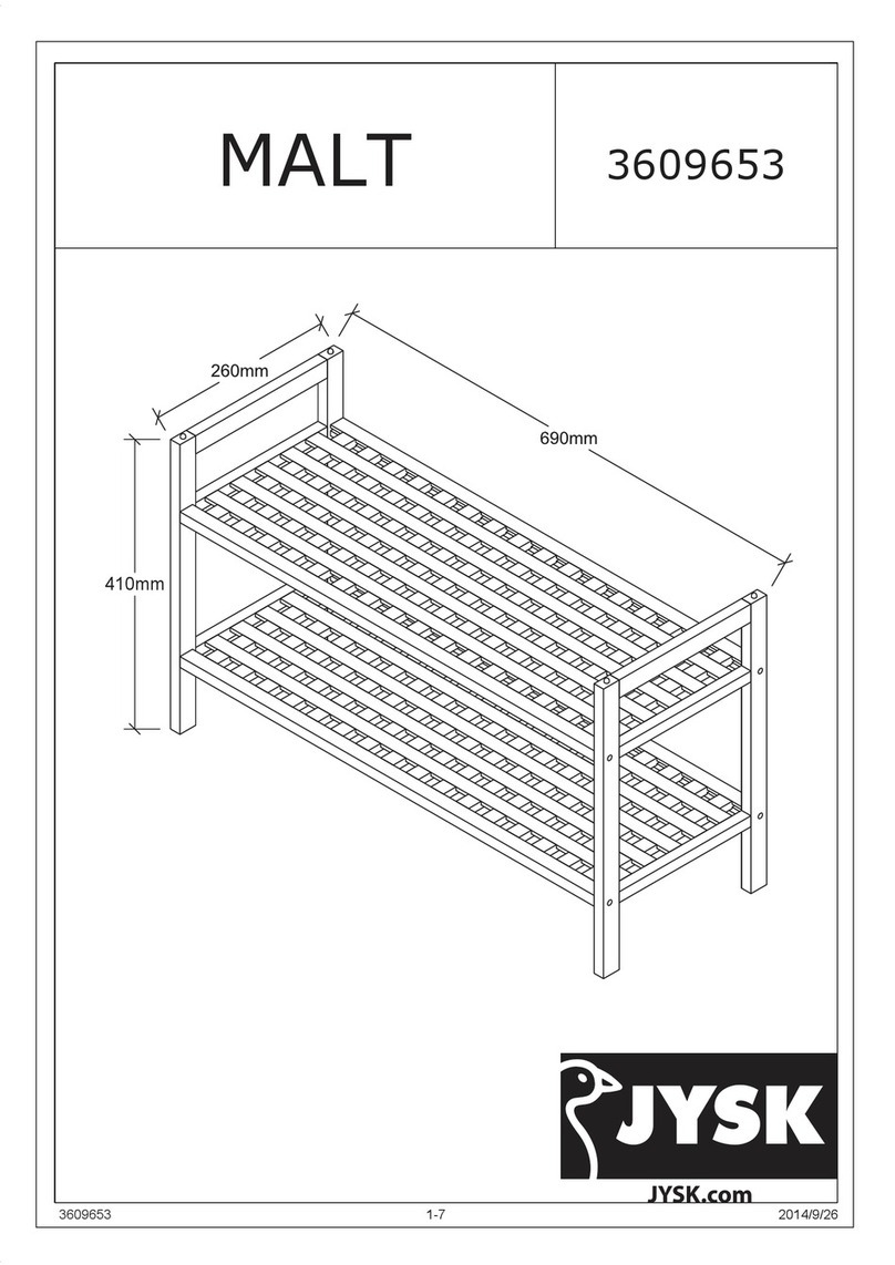 Jysk MALT 3609653 manual