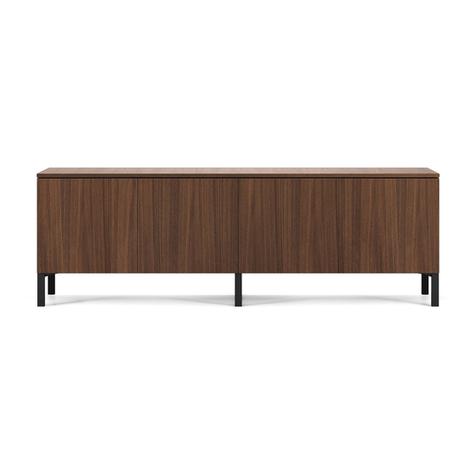 Nucraft Flow Wall Mounted Credenza User manual Nucraft Flow Wall Mounted Credenza User manual