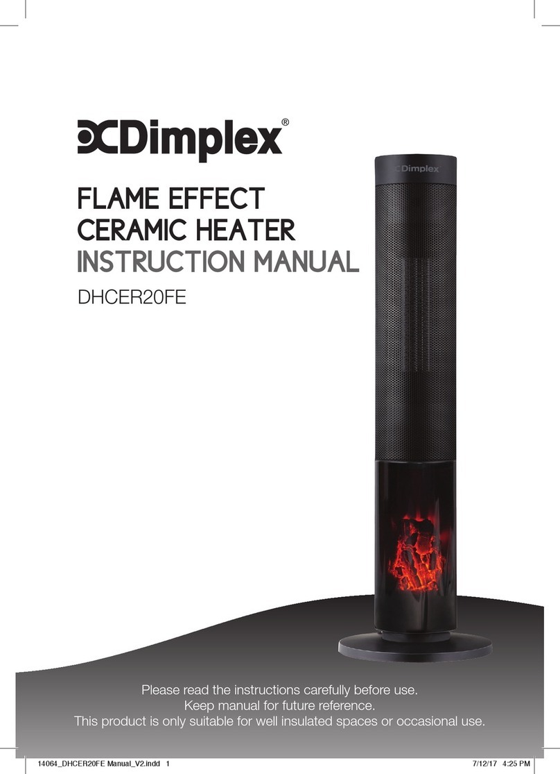 Dimplex DHCER20FE User manual