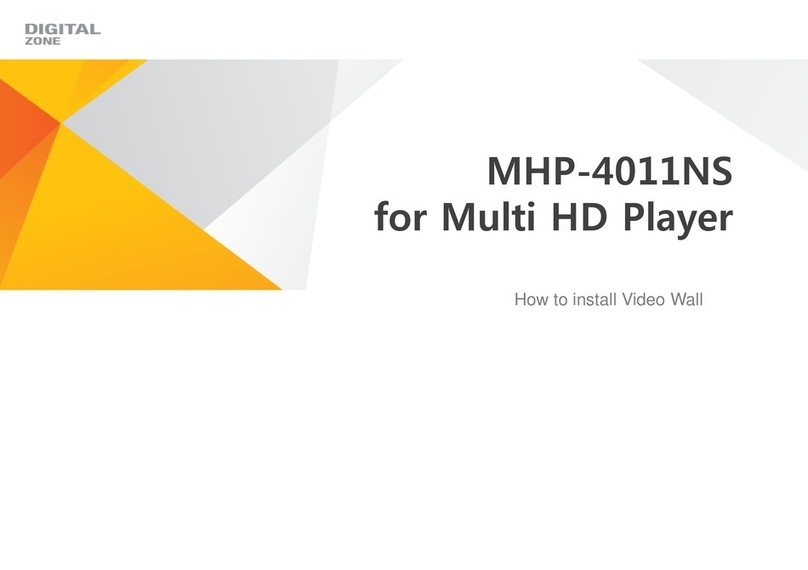 Digital Zone MHP-4011NS Operating instructions