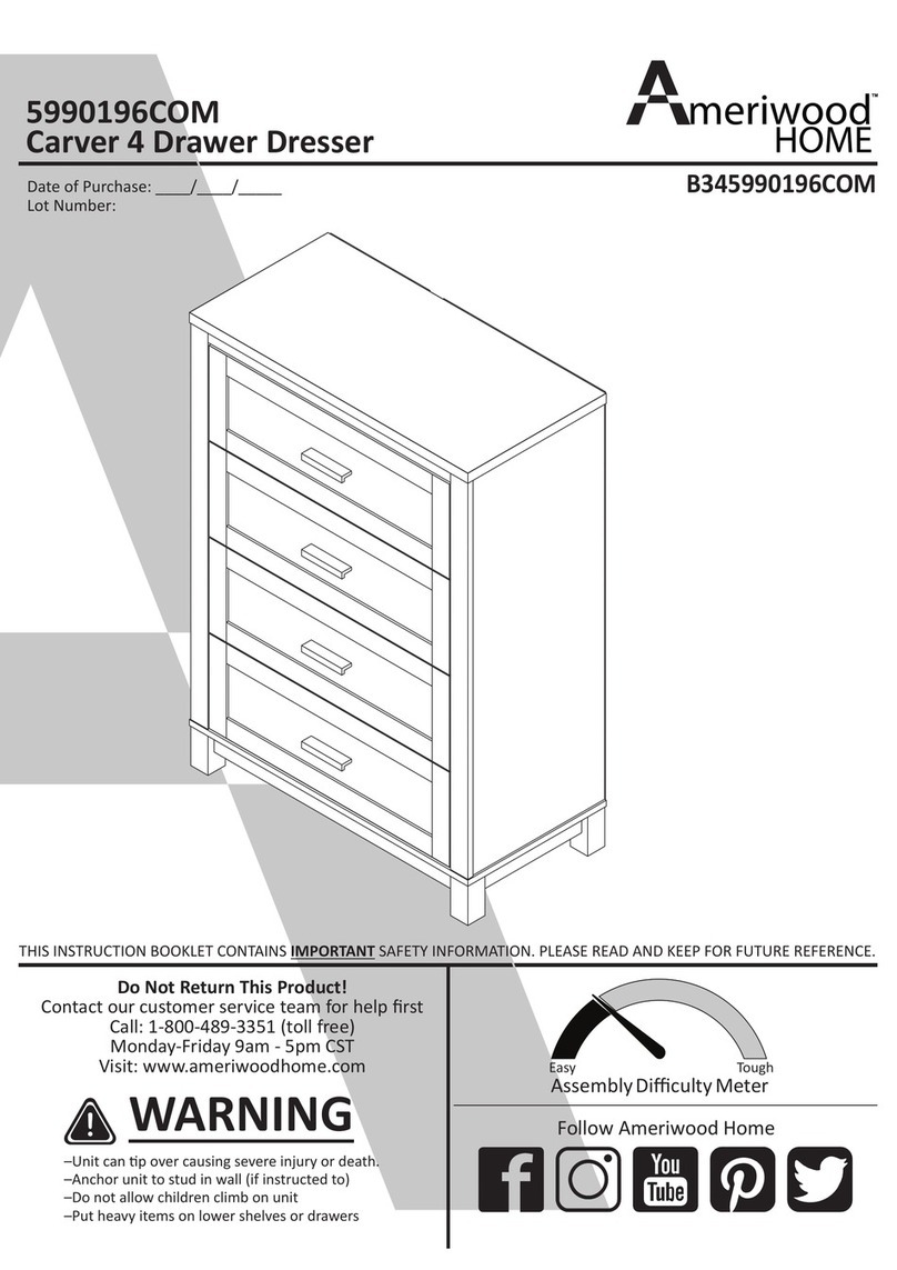 Ameriwood HOME 5990196COM manual