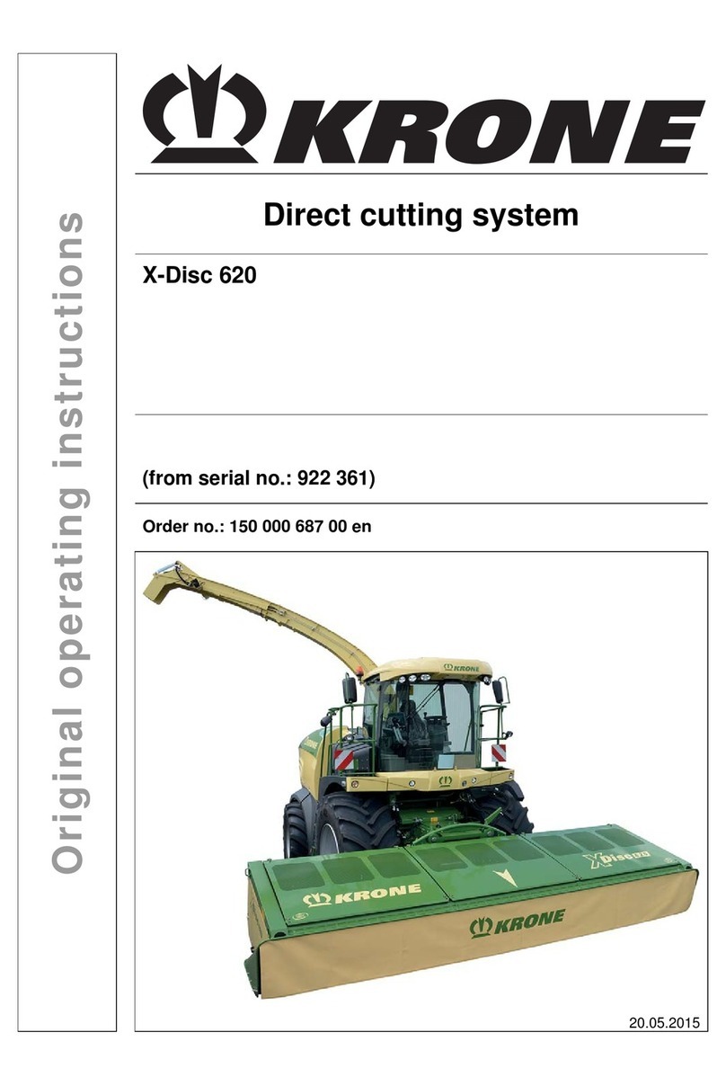 Krone X-Disc 620 User manual