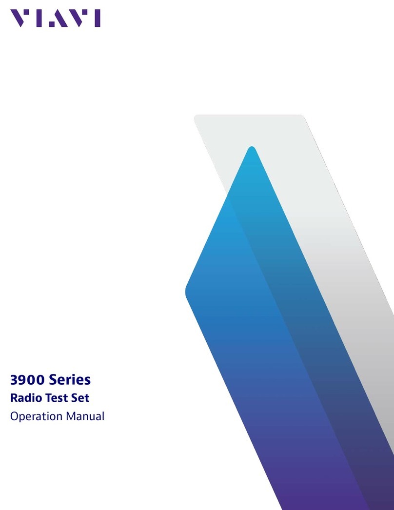 Viavi 3900 Series User manual