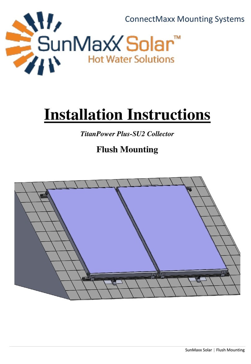 SunMaxx Solar TitanPower Plus-SU2 Collector installation instructions