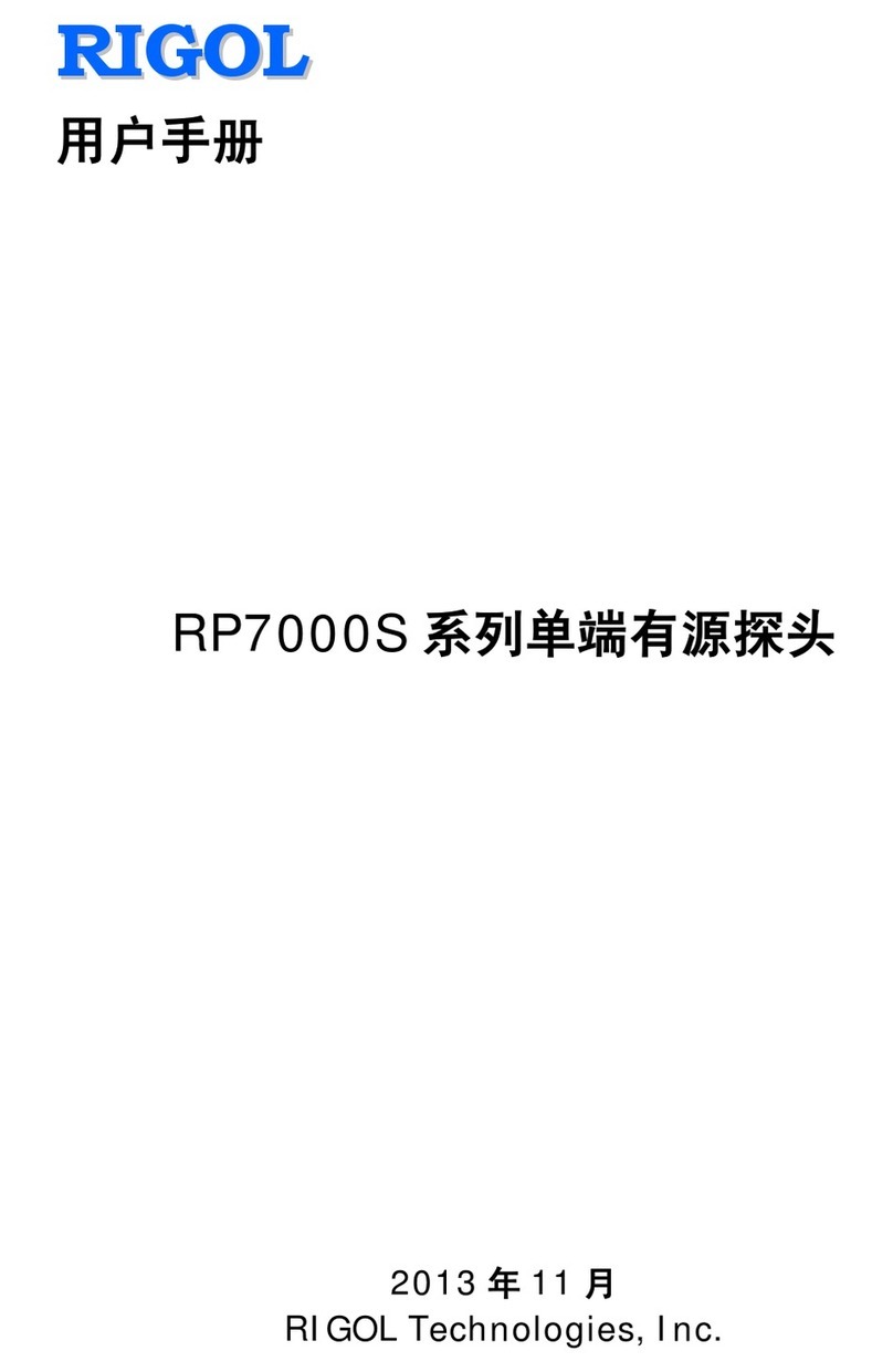 Rigol RP7000S Series User manual