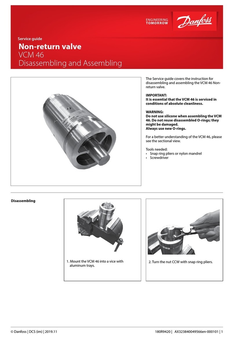 Danfoss VCM 46 User manual