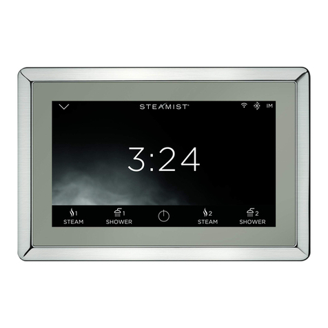 Steamist Total Sense TSC-550 manual