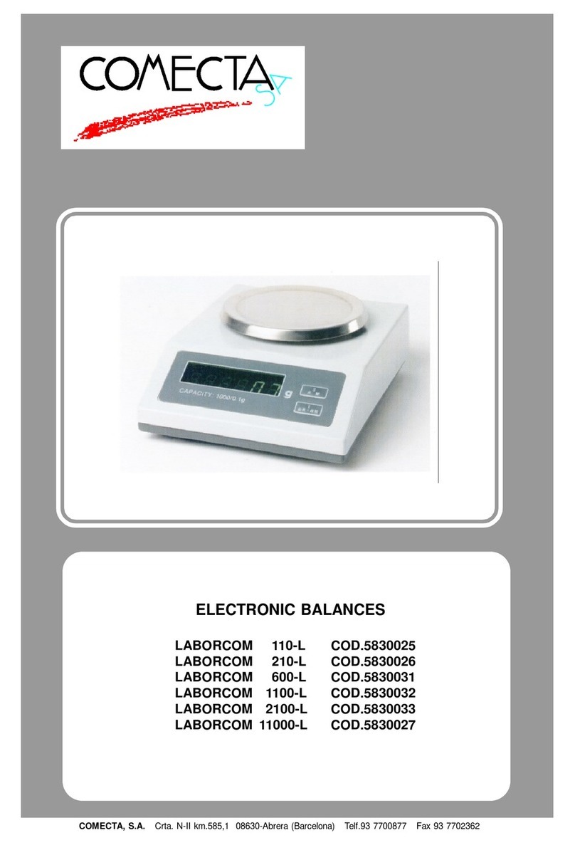 Comecta LABORCOM 110-L operating instructions