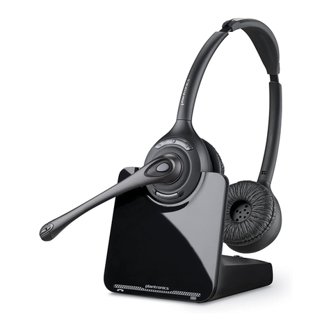 Plantronics CS520 Series Instruction manual