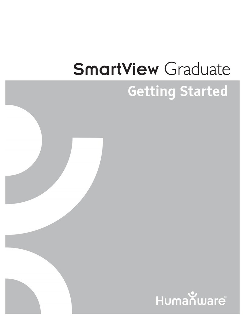Humanware SmartView Graduate Getting started