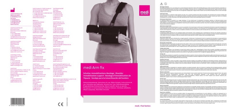 medi Arm fix Instructions for use