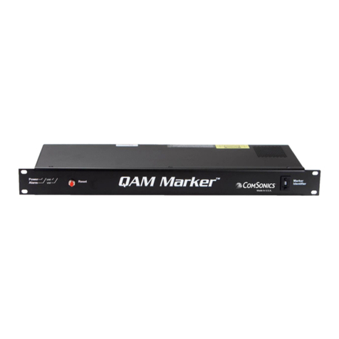 ComSonics QAM Marker user guide ComSonics QAM Marker user guide