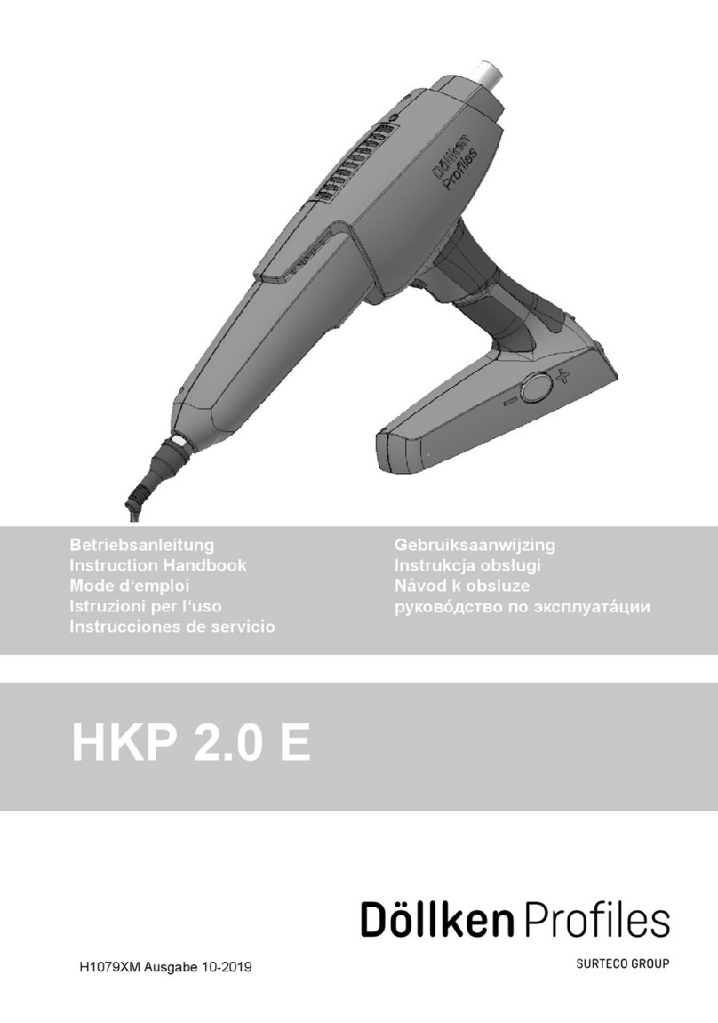 SURTECO Dollken Profiles HKP 2.0 E Instruction handbook