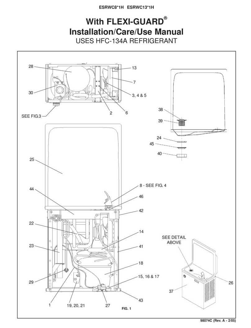 Elkay ESRWC8 1H Series Installation manual Elkay ESRWC8 1H Series Installation manual