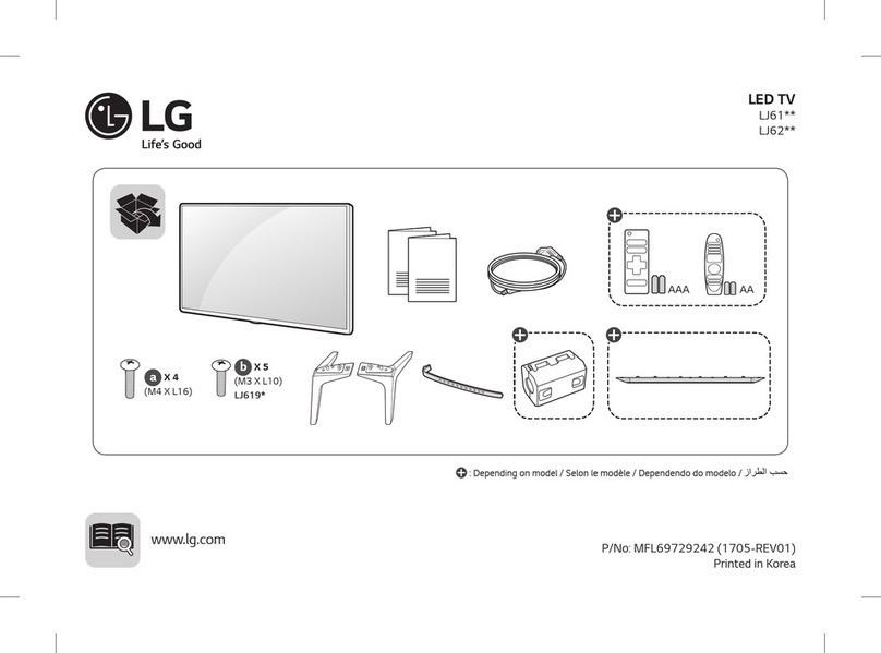 LG LJ610 Series User manual LG LJ610 Series User manual