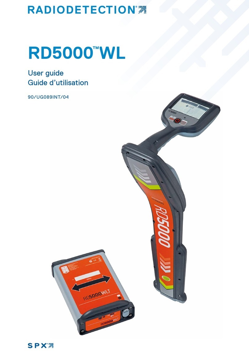 SPX RADIODETECTION RD5000 WL User manual