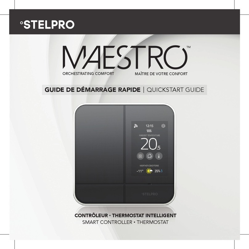 Stelpro MAESTRO User manual