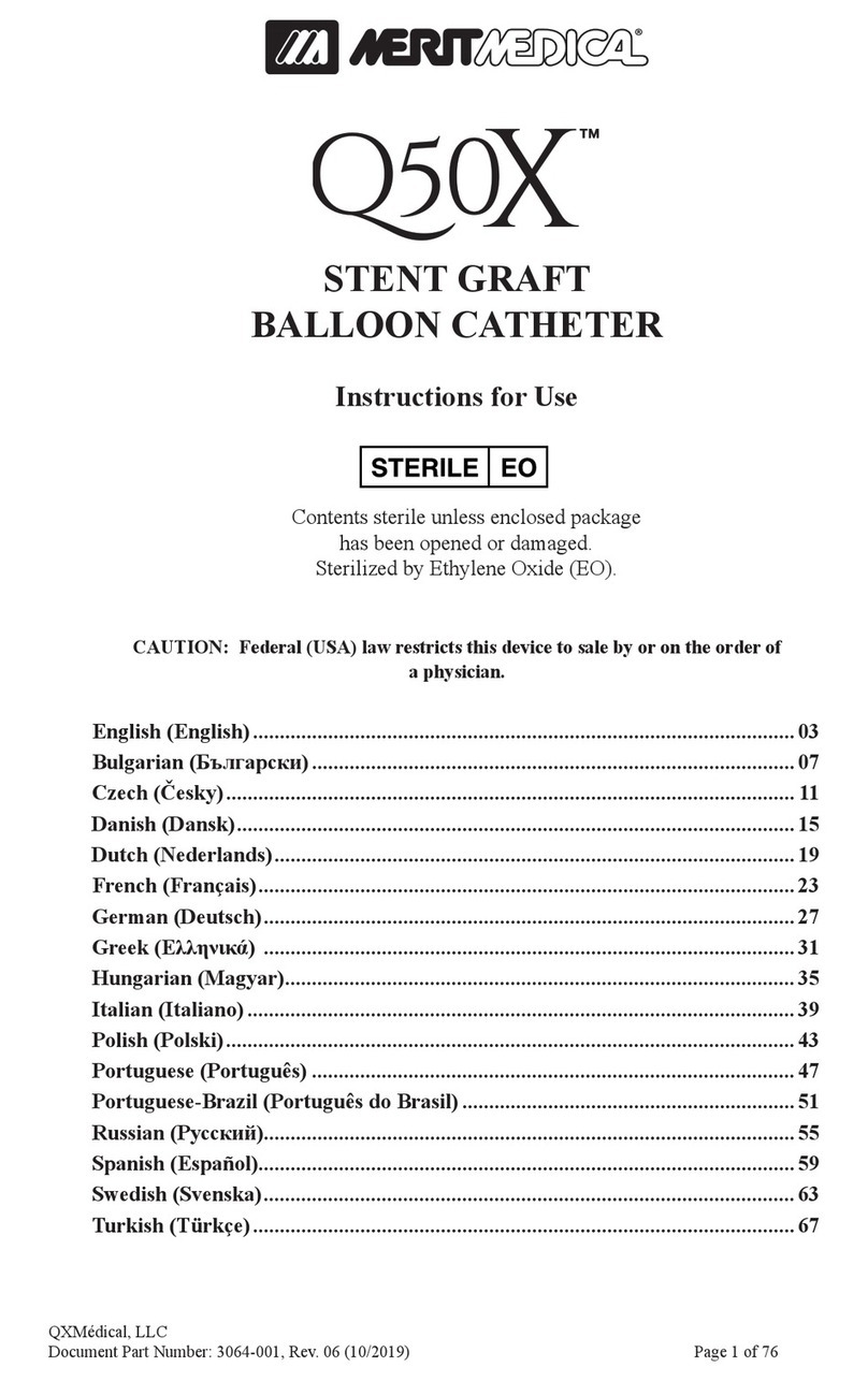 Merit Medical Q50X Instructions for use