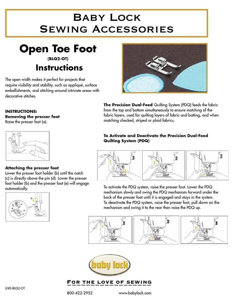 Baby Lock BLQ2-OT instructions