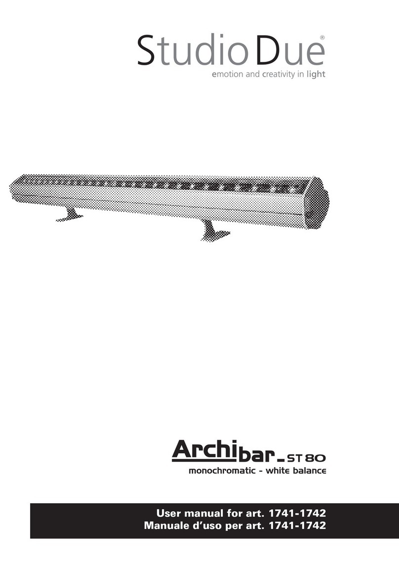 STUDIODUE Archibar ST80 Monochromatic User manual