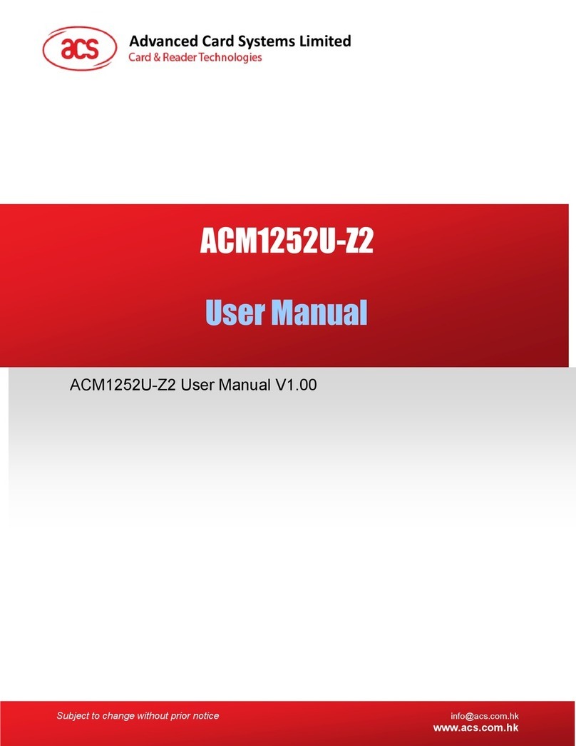 ACS ACM1252U-Z2 user manual