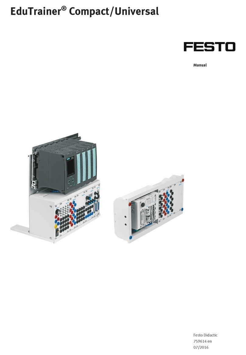 Festo EduTrainer Compact User manual