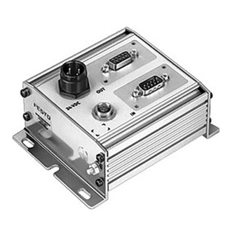 Festo CP-FB-TBOX-SUBD9 Parts list manual Festo CP-FB-TBOX-SUBD9 Parts list manual