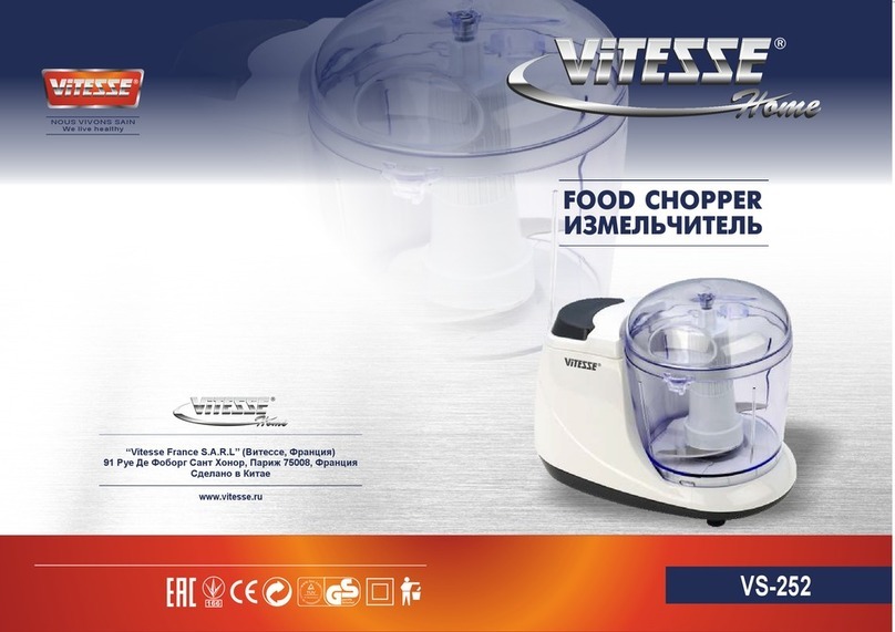 Vitesse Home VS-252 User manual