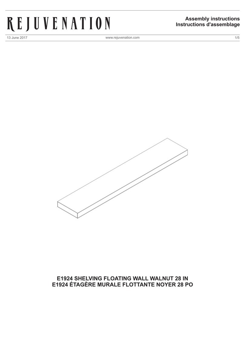 Rejuvenation E1924 Assembly instructions