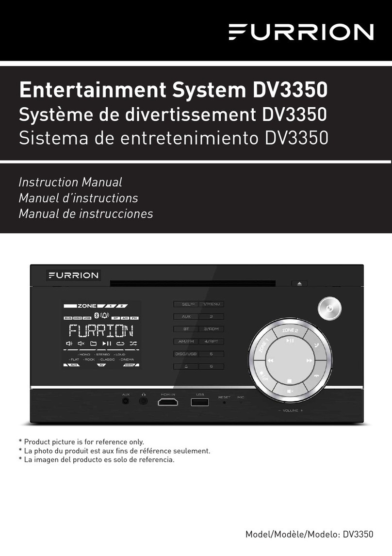 Furrion DV3350 instruction manual