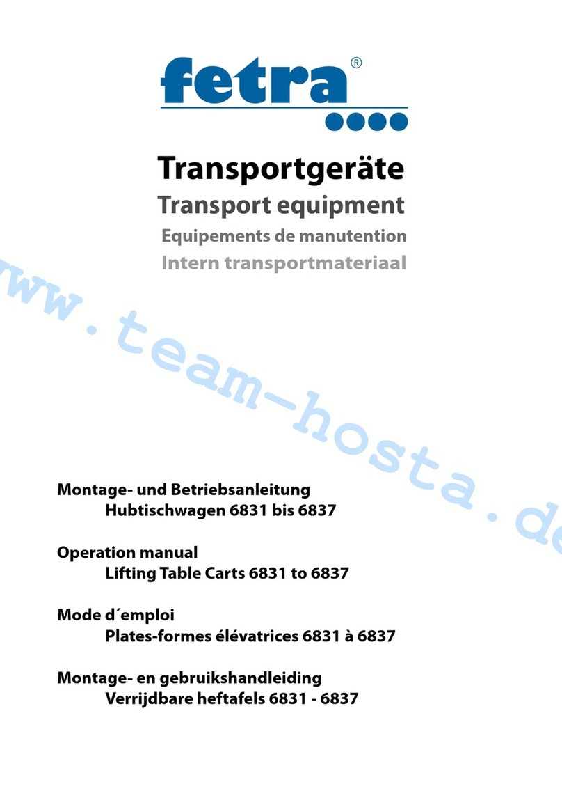 fetra 6831 Operation manual
