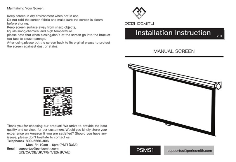 Perlesmith PSMS1 Installation instruction