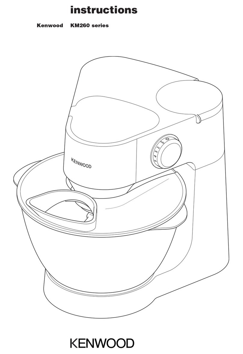 Kenwood KM260 series User manual